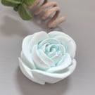 Eco-Friendly Clay Rose Essential Oil Diffuser – Handmade Home Fragrance