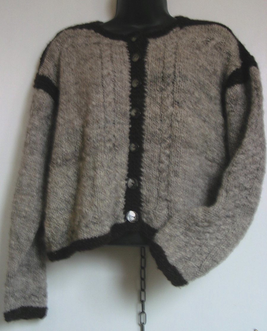 Pattern : 'Croft' Cropped Jacket