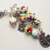 Handbag Charm Paint Splash Bead Artist Painter Themed   KCJ1774