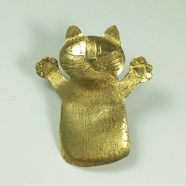  Cat brooch,cat jewellery,
