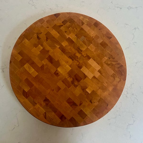 Large Round Chopping Board or Butchers Block