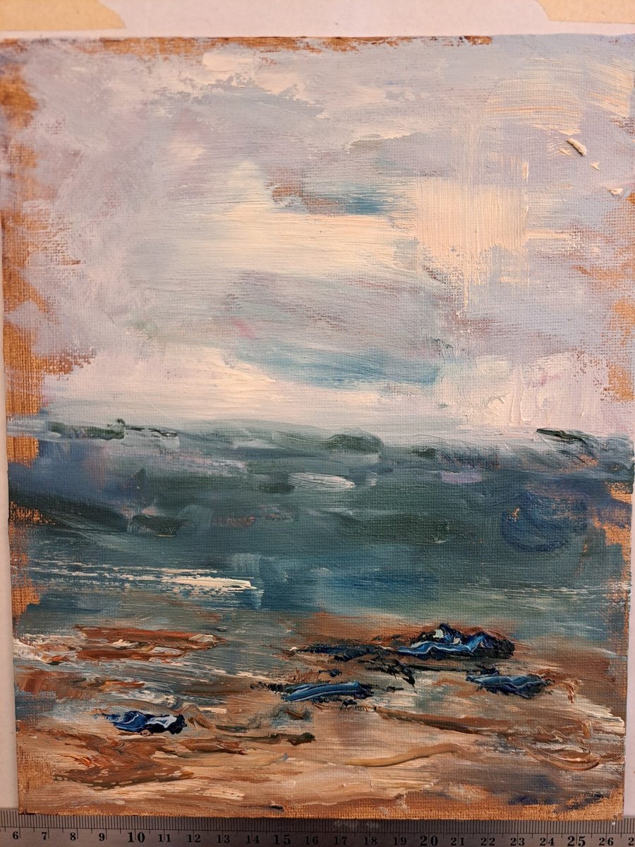 Shoal and Shore (Original Landscape Painting)