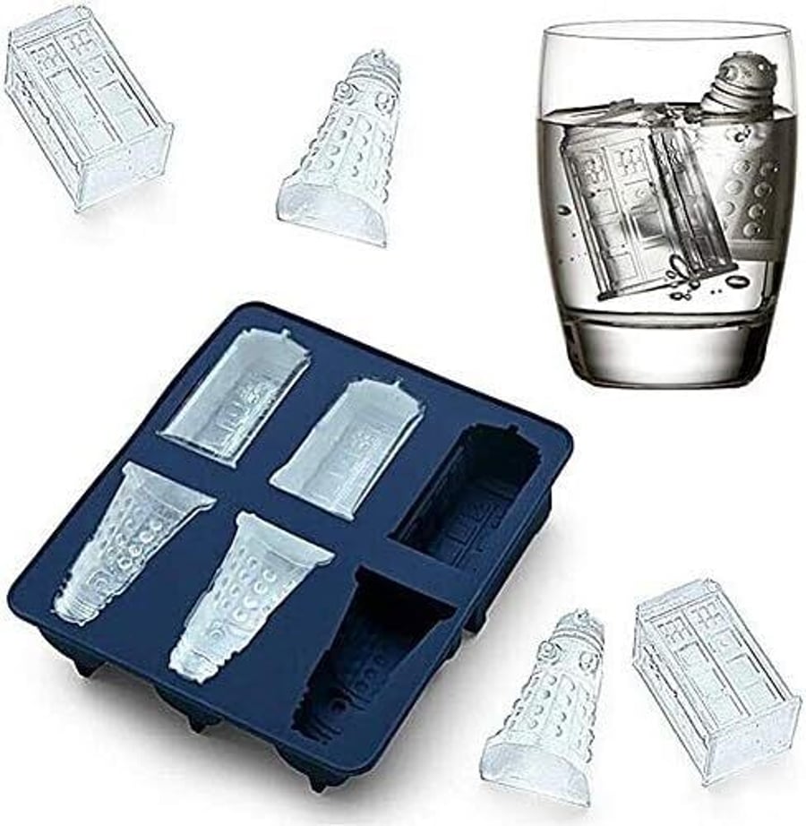 Dr Who Ice Moulds