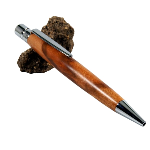 Ion top twist pen in Spalted Laurel