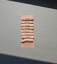 Set of eight large chunky driftwood toggle buttons - Image 2
