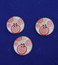 Buttons Three Large Wooden - Image 2