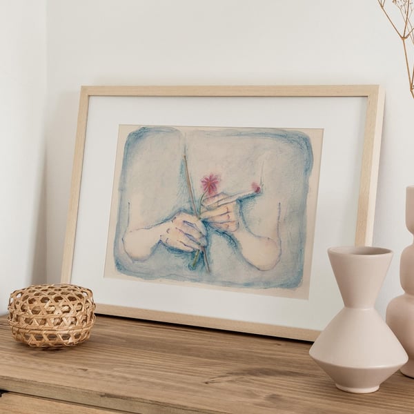 Home (Original Artwork), Watercolor on Paper, 40x29cm