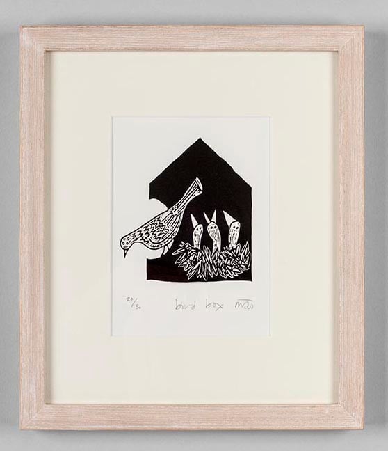 Bird Box - original lino print - SUPER SECONDS