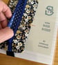 Handmade Book Buddy Pen Case. Zip Up Pencil Case with Elastic Loop - Image 5