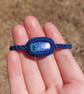 Fused Glass Macrame Bracelet - Image 2
