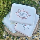 Handmade Dad's:Daddy's:Grandad's Bits & Bobs Trinket Dish