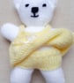 KNITTING PATTERN PDF Little White Teddy Bear - Image 3