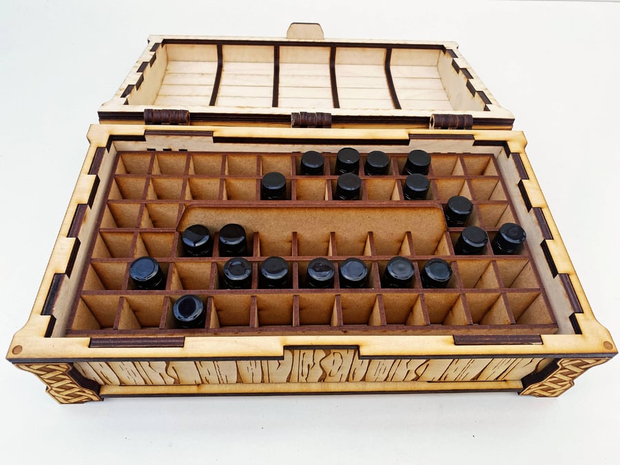 Aromatherapy or Homeopathy Case, stylish travelling box for therapists