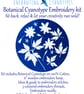 Botanical Cyanotype embroidery kits - Image 3
