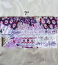 Hand embroidered and beaded clutch, original unique textile art purse - Image 2