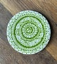 Hand Painted Olde English Insults Coaster