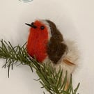 Needle Felt Bird - Peg Decoration