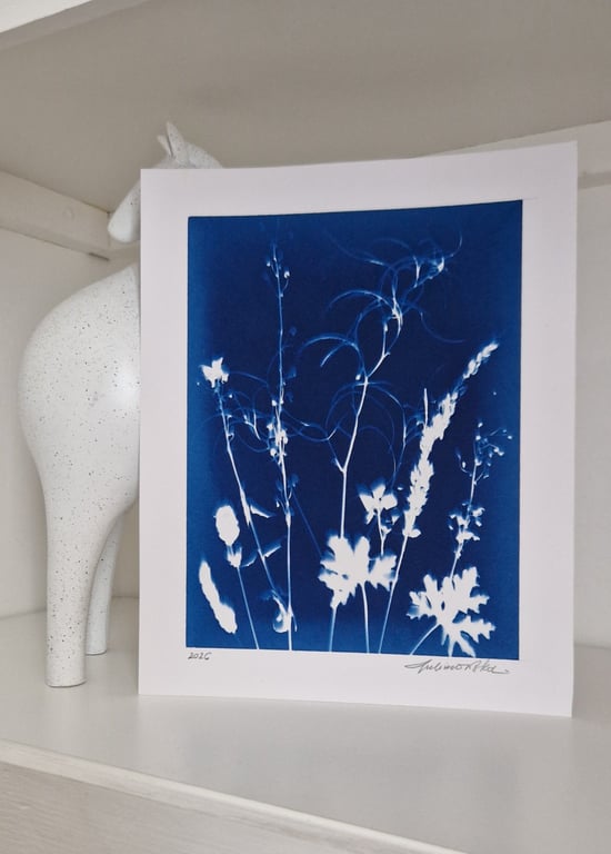 Cyanotype Botanical Print No. 9