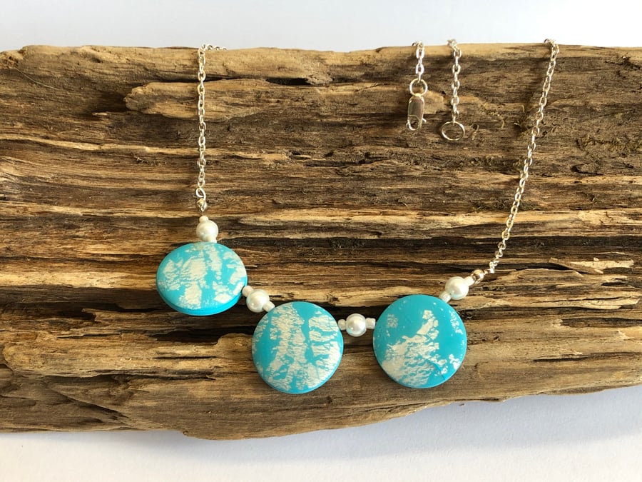 Turquoise & Silver Necklace
