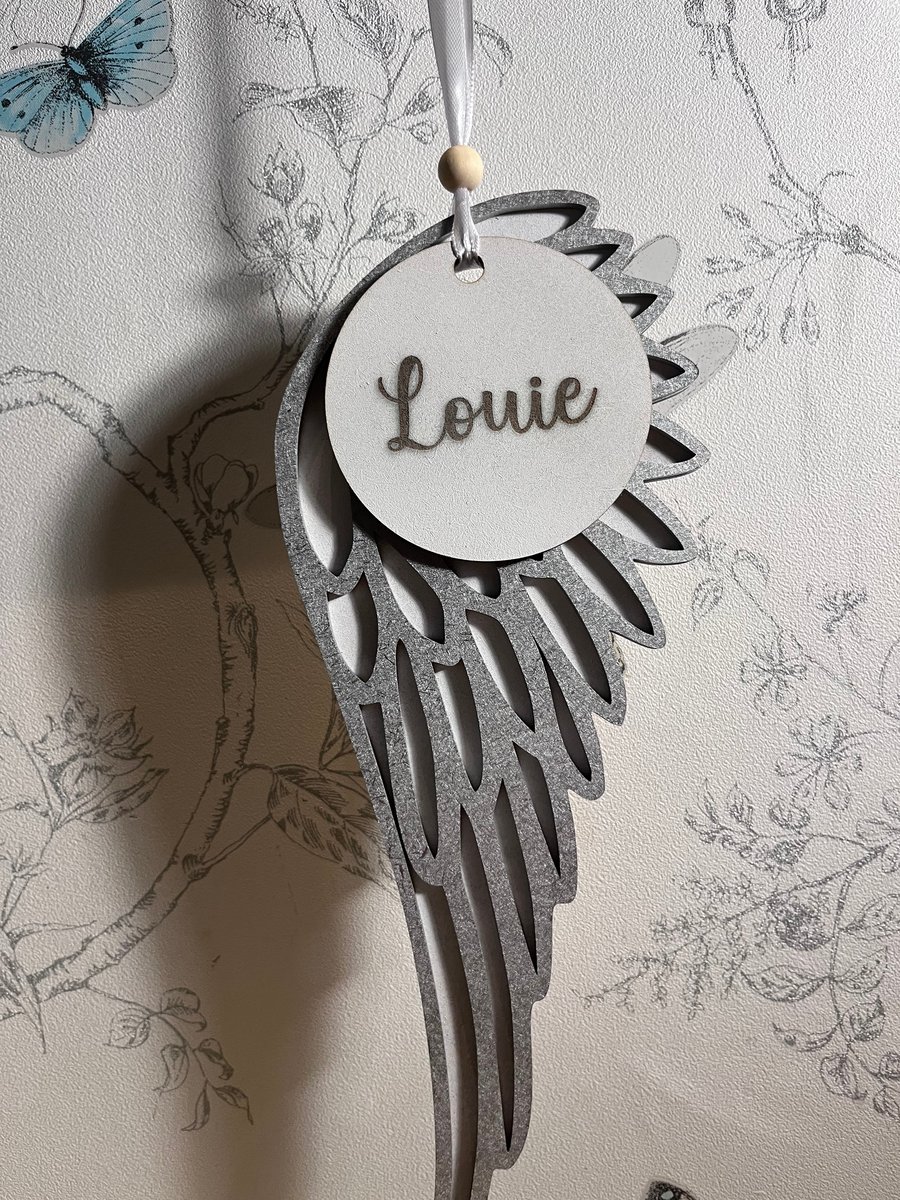 Personalised Angel wings