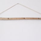 Hazel Branch Wall Hanger – 90cm Rustic Dowel for Macrame & Weaving