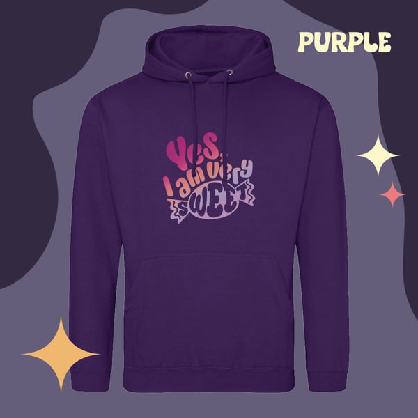 Yes, I am very sweet - DnD hoodie, DM hoodie, TTRPG hoodie