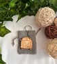 Wooden Motorhome Keyring - Camper Van Keychain with Gift Bag - Image 3