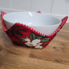 Winter Flowers Bowl Cosy 