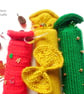KNITTING PATTERN - Christmas Crackers - Intermediate level knitting