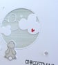 Rabbit With Clouds Christmas Card - Christmas Wishes - Image 9