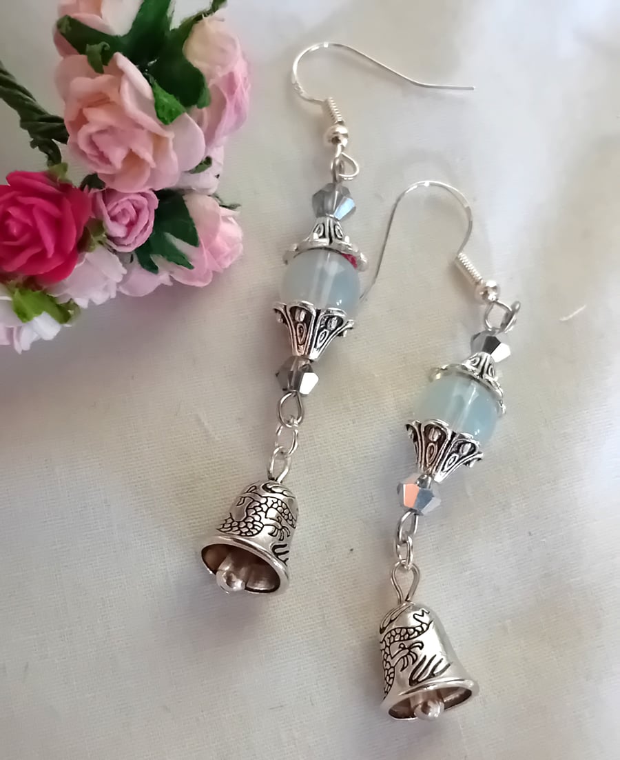 Snowballs with Snowflake and or Bells Earrings