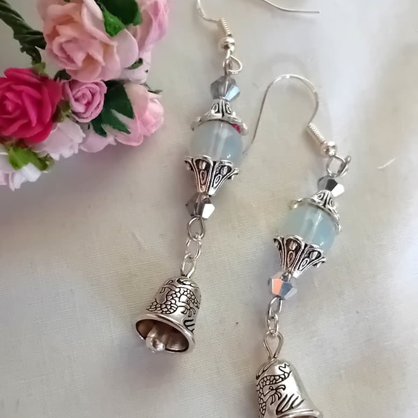 Snowballs with Snowflake and or Bells Earrings
