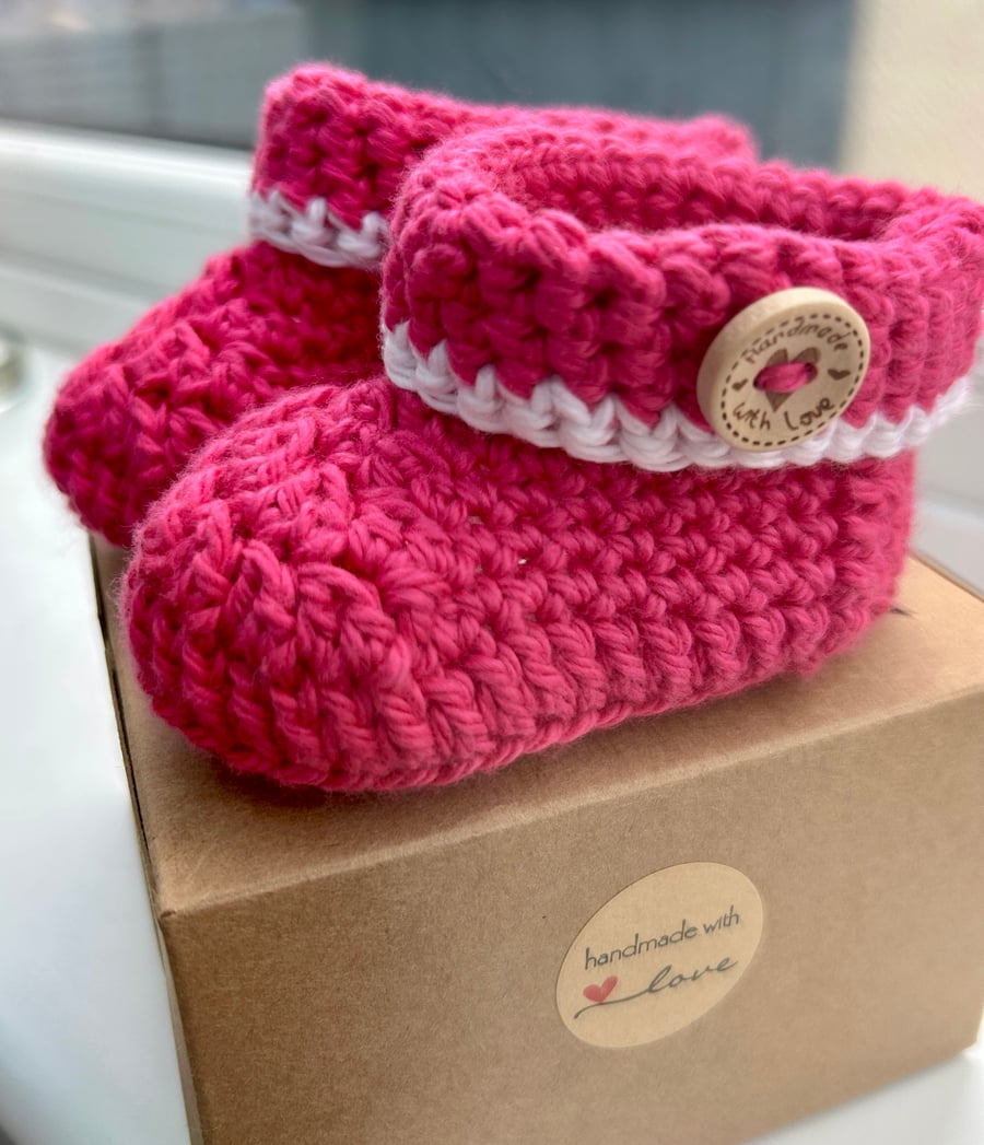 Babies booties age 0-3 months