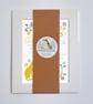 Personalised Folk Style Meaning of Name Print, christening gift for new baby - Image 3