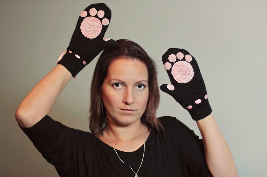 Mittens Cat's Paws ( customer order )