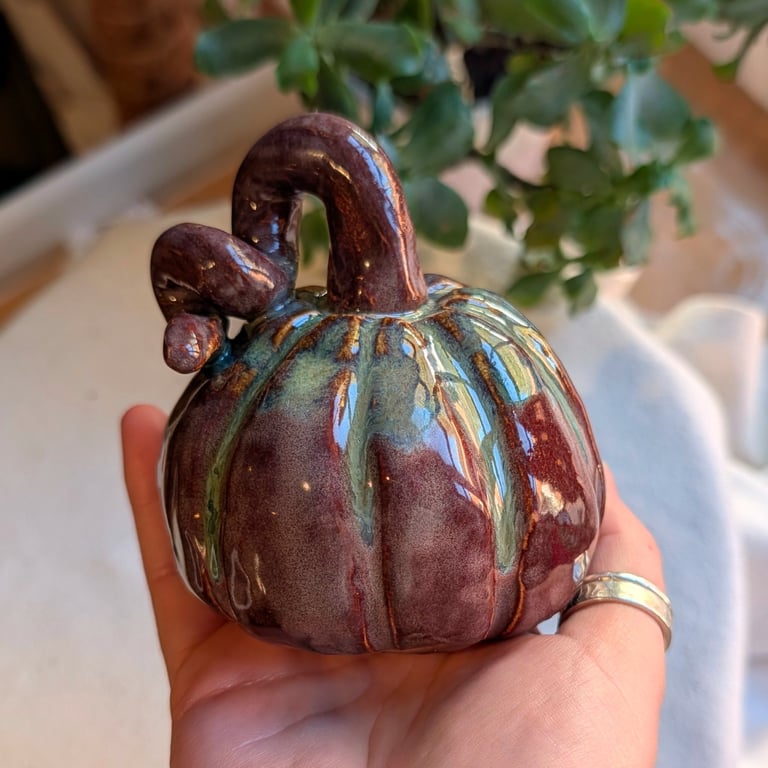 Ceramic Autumnal Pumpkin