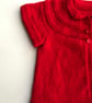 Short sleeved cardigan with collar - Image 3