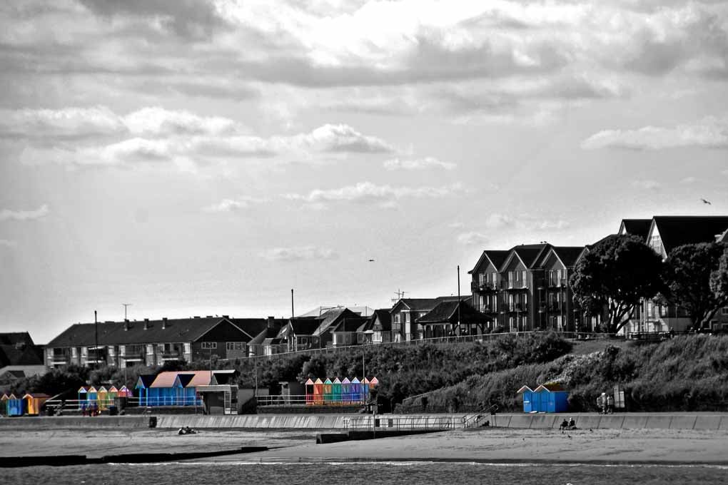 Clacton On Sea Beach Essex England UK Photograph Print