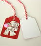 Cute Christmas teddies gift tags - Image 4