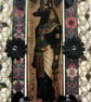 Egyptian God Anubis - Hand Crafted Decoupage Greeting Card - Blank (3287)