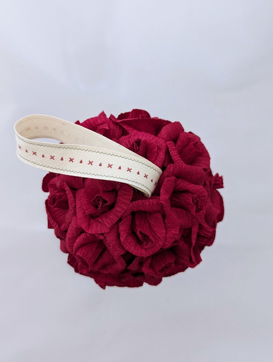 Small rose flower ball