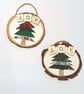 Christmas tree hanging decoration - joy