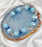 Picasso Glass Beaded Bracelet