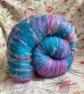 Wool Art Batt - "Cosmic Candyfloss" - Image 3
