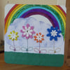 Boys Personalised Rainbow Birthday Card