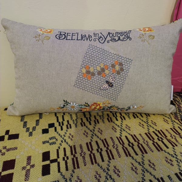 Beelieve In Yourself cushion 