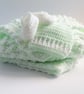 New Baby Boy Crochet Gift Set - Image 1