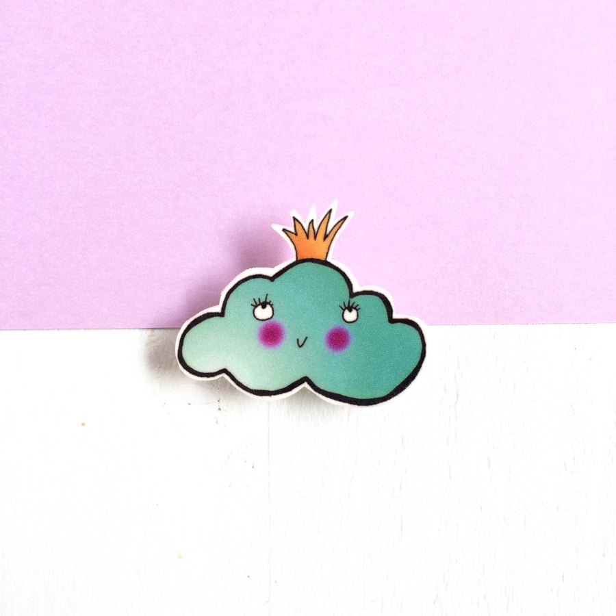 Little Princess Cloud Brooch 