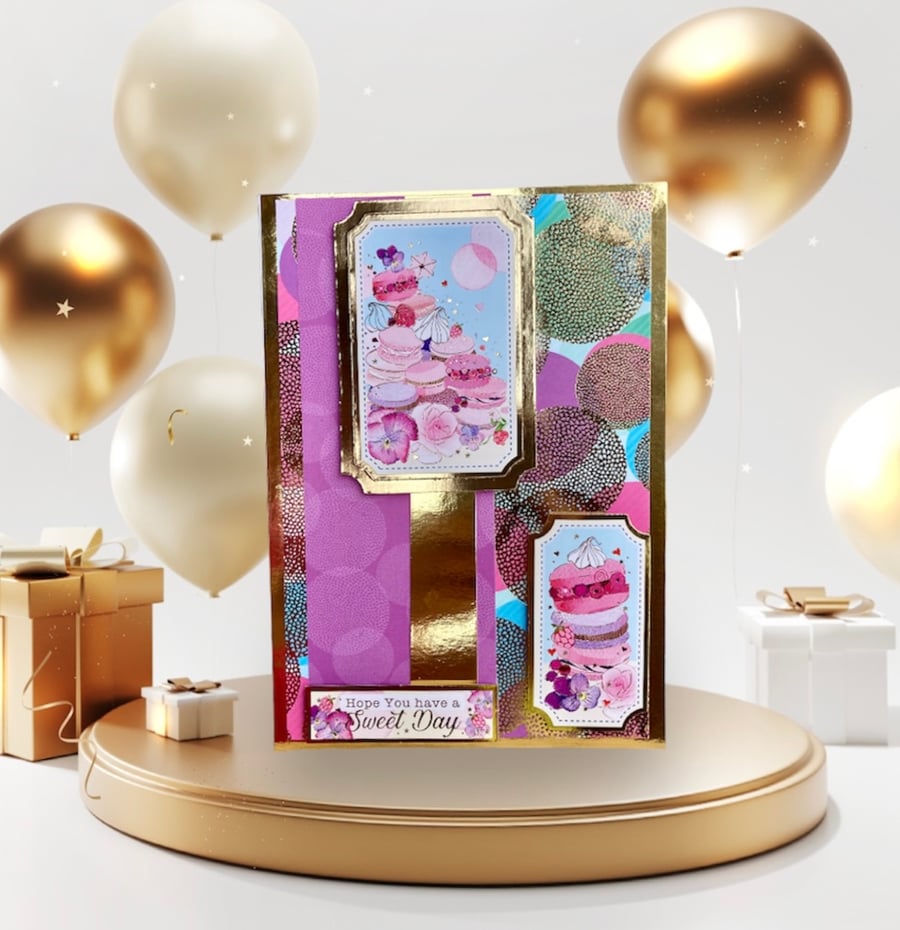 Birthday Card for Him or Her. Special Occasion for Him or Her. Sweet Treats.