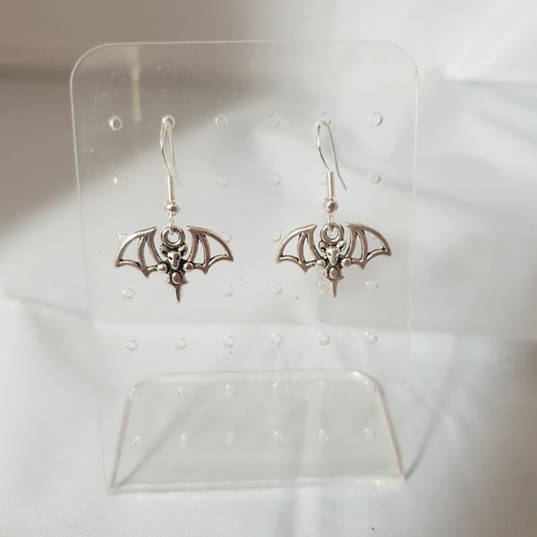 Bat earrings. 